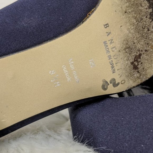 BOGO 1/2 Off Bandolino Black Wedge Heels - Picture 4 of 6